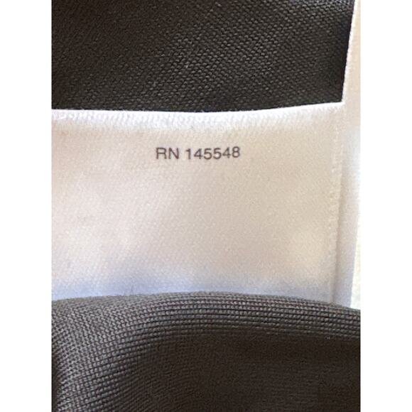 Rachel Roy Dress L Black Velvet Burnout Faux Wrap Asymmetrical Zip High Low Hem - Picture 12 of 16